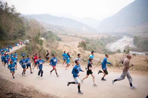 BHUTAN MARATHON AND HALF 2014